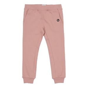 Sweatpants til børn i farven rose – eksklusivt sweatsæt fremstillet i blød og slidstærk Supima-bomuld, ideel til hverdagskomfort